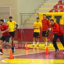 Uçan Adamlar MYK Hentbol Maçına Hazırlanıyor