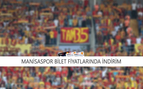 Manisaspor Maçı Bilet Fiyatlarında İndirim