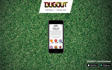 Göztepe'miz Dugout'ta