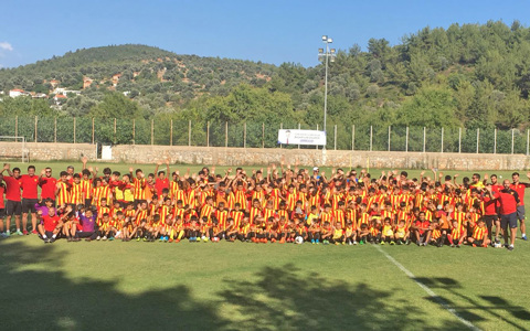 İl Dışı Futbol Okulları Turnuvası Başladı