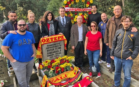 Fehmi Simsaroğlu'nu Mezarı Başında Andık