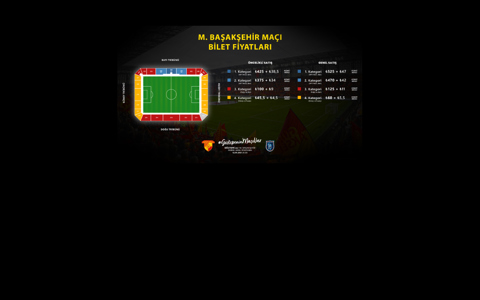 Medipol Başakşehir Maçının Biletleri Satışa Çıkıyor