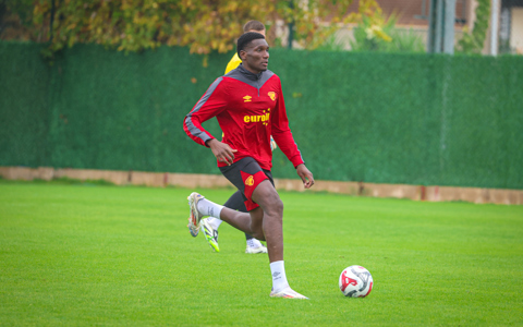 C. ALANYASPOR MAÇININ HAZIRLIKLARINI TAMAMLADIK