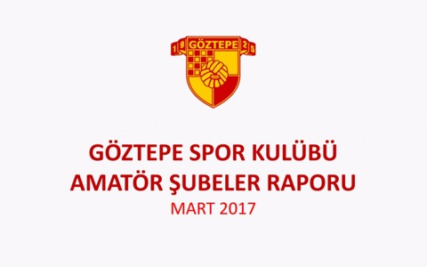 Mart Ayı Amatör Şube Raporu