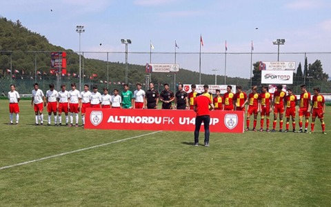 Altınordu U14 Turnuvası'nı 2. Tamamladık