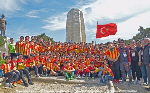Göztepe Futbol Okulları Çanakkale'deydi