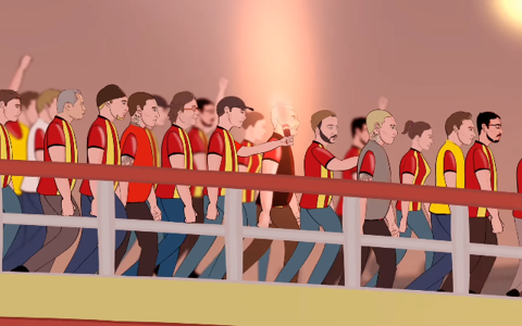 The Flares Will Never Burn Out! #GöztepeReturns