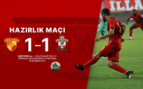 Hazırlık Maçı | Özet | Göztepe'miz 1-1 Southampton FC